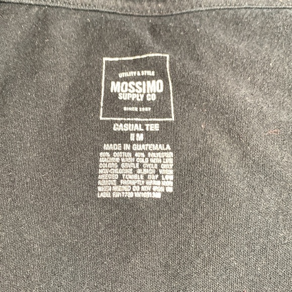 Set of 3 Basic Mossimo Supply Scoop Neck T Shirts 2 Medium One Small - Picture 5 of 12